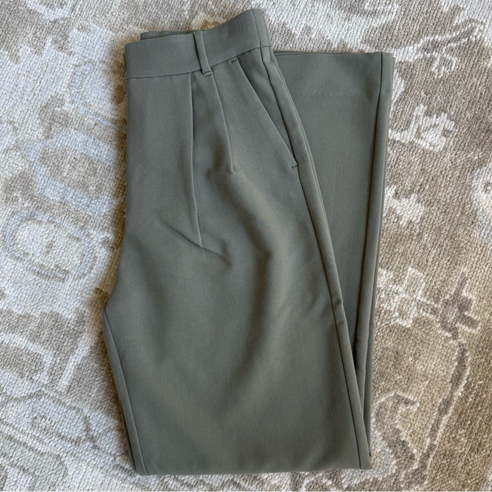 Abercrombie & Fitch Olive Green Trousers